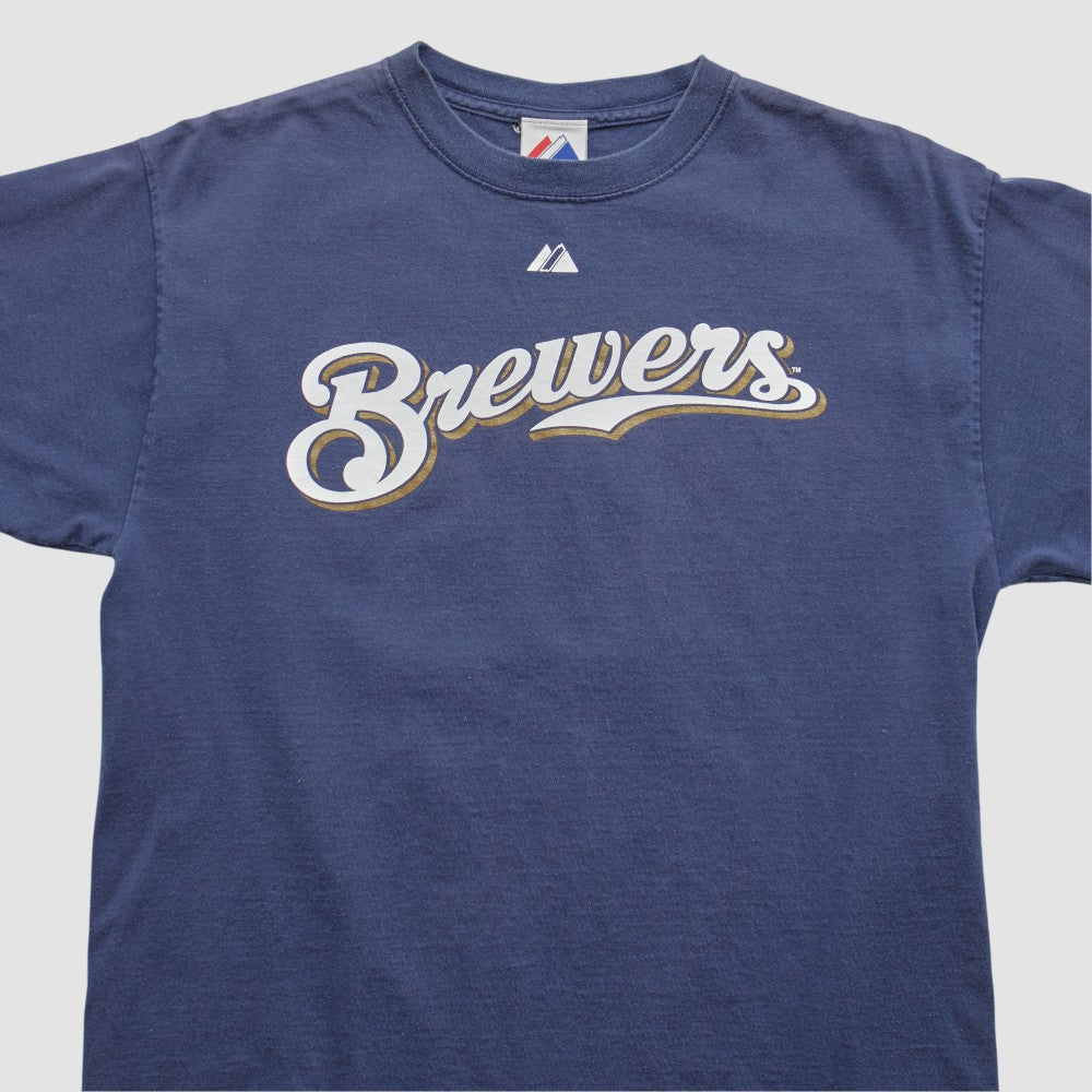 Milwaukee Brewers Majestic 2008 T-shirt Lifestyle