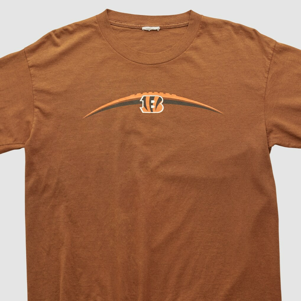 Cincinnati Bengals 2000s Long Sleeve T-shirt Brown Vintage - Fanatics