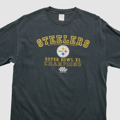 Pittsburgh Steelers Alstyle 2006 Long Sleeve T-shirt Black Vintage - Fanatics