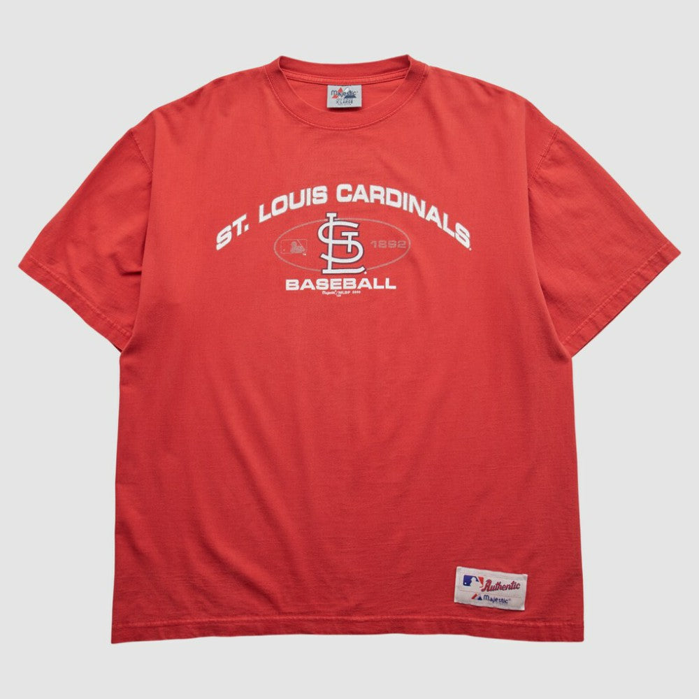 St. Louis Cardinals Majestic 2000 T-shirt On Sale