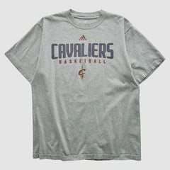 Adidas - Cleveland Cavaliers 2010s T-shirt - Heather Gray Vintage