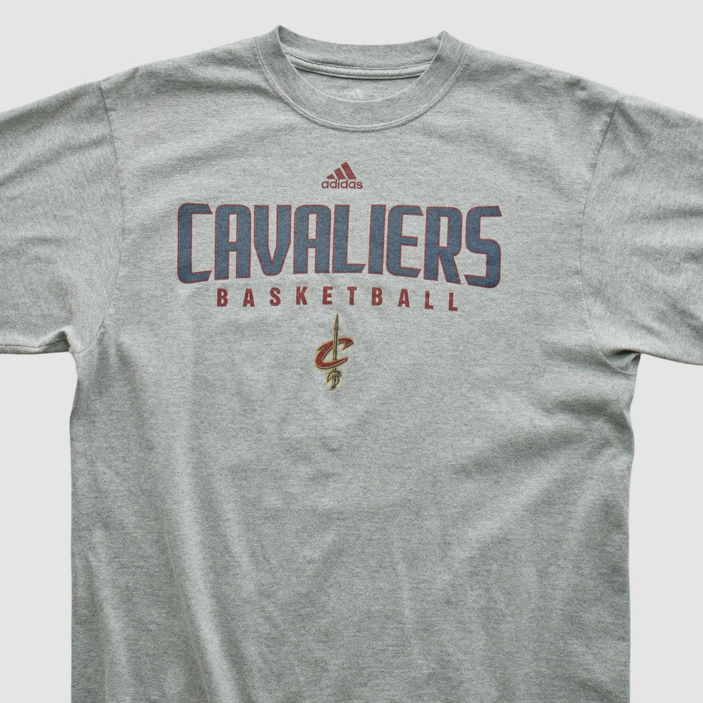 Adidas - Cleveland Cavaliers 2010s T-shirt - Heather Gray Vintage