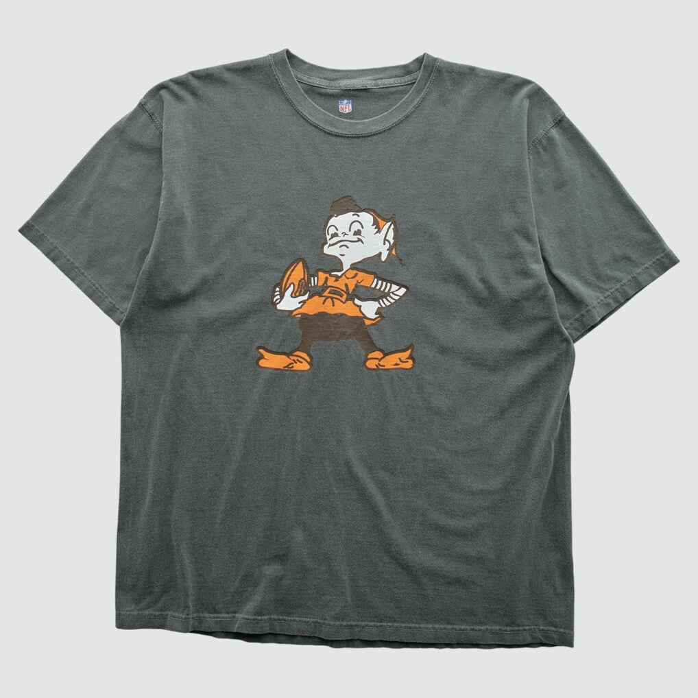 Cleveland Browns NFL Pro Line 2010s T-shirt Charcoal Vintage - Fanatics