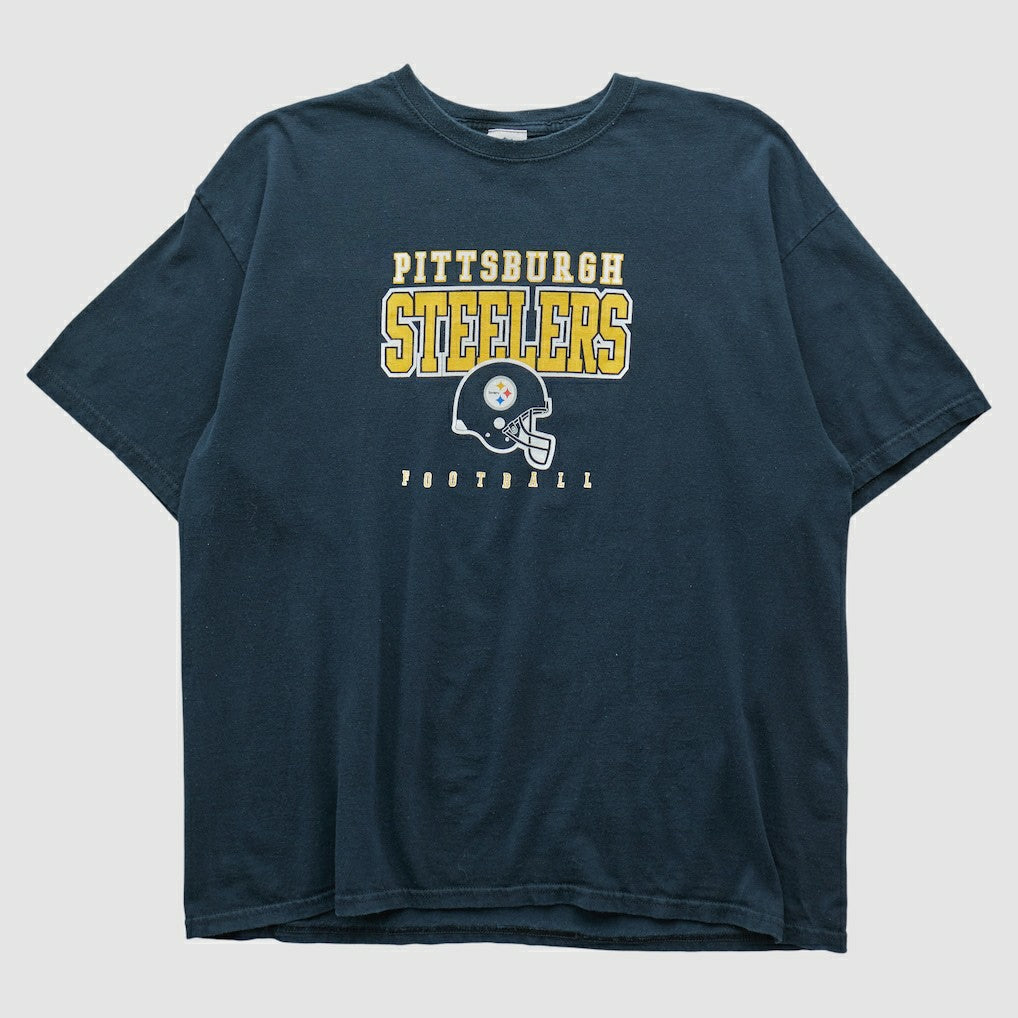 Pittsburgh Steelers Team Edition Apparel 2000s T-shirt Navy Vintage - Fanatics