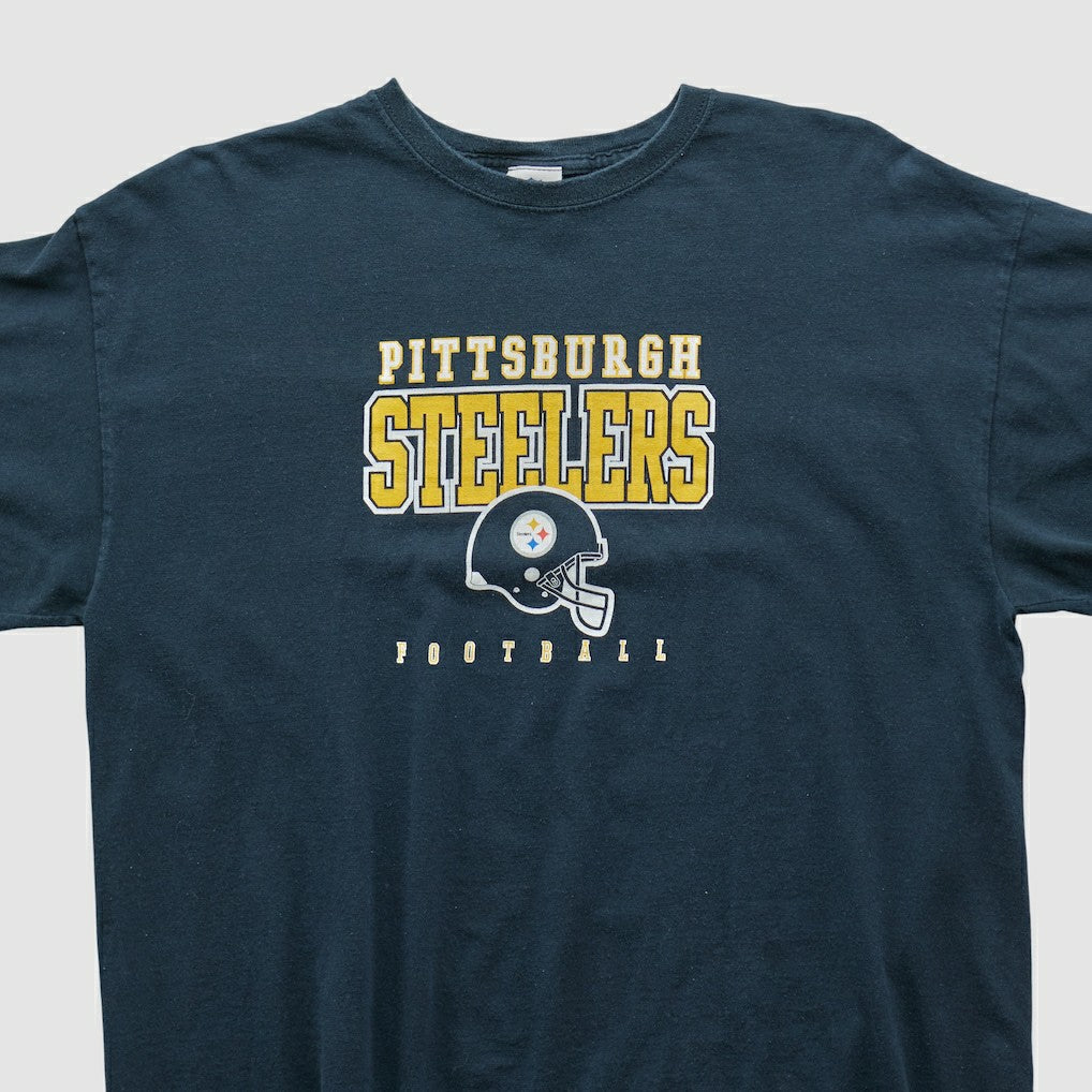 Pittsburgh Steelers Team Edition Apparel 2000s T-shirt Navy Vintage - Fanatics