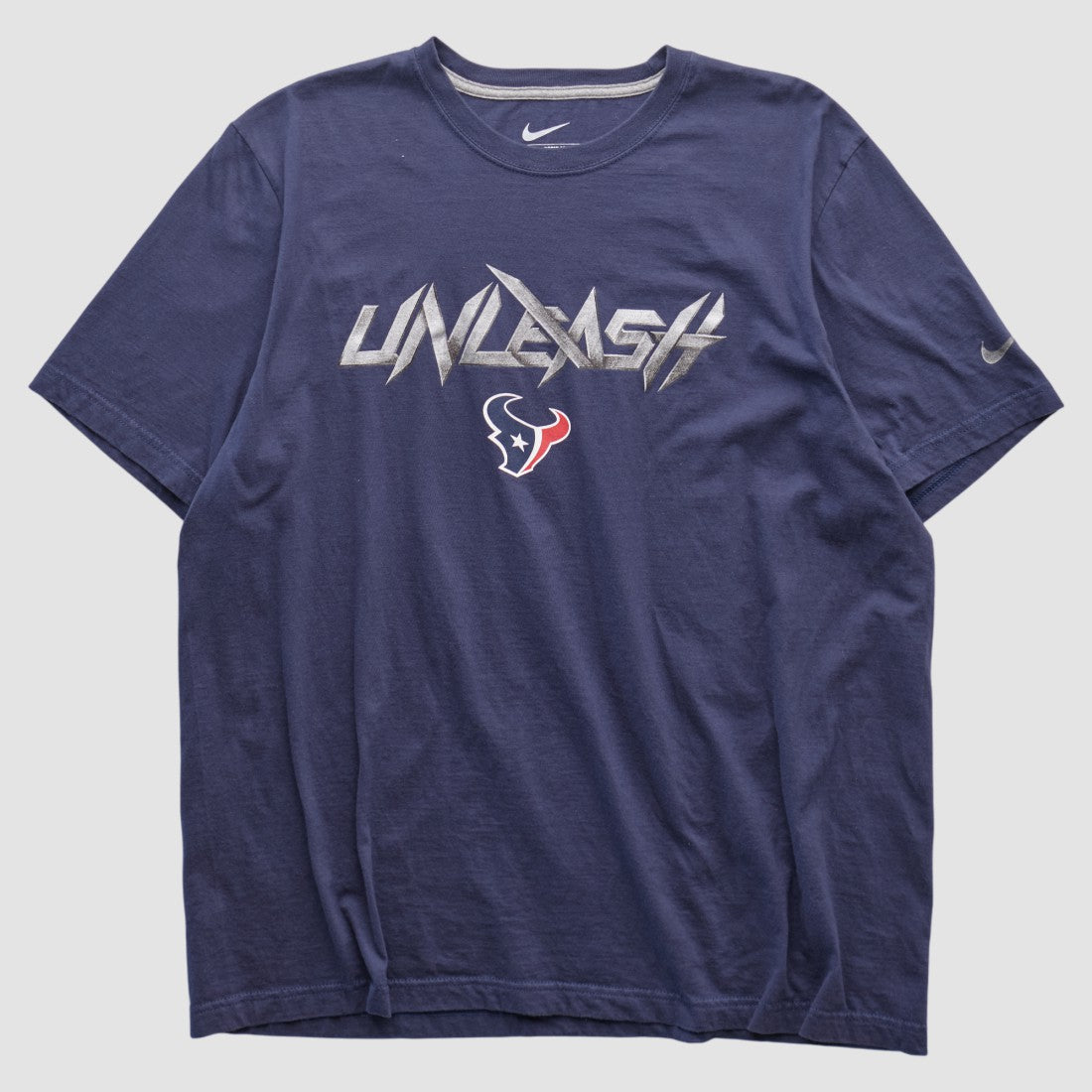 Houston Texans 2010s T-shirt Navy Vintage - Fanatics