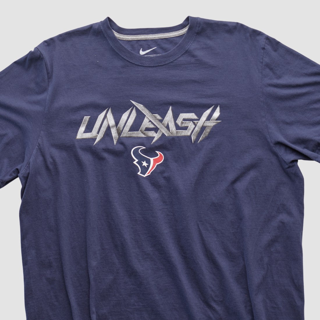 Houston Texans 2010s T-shirt Navy Vintage - Fanatics