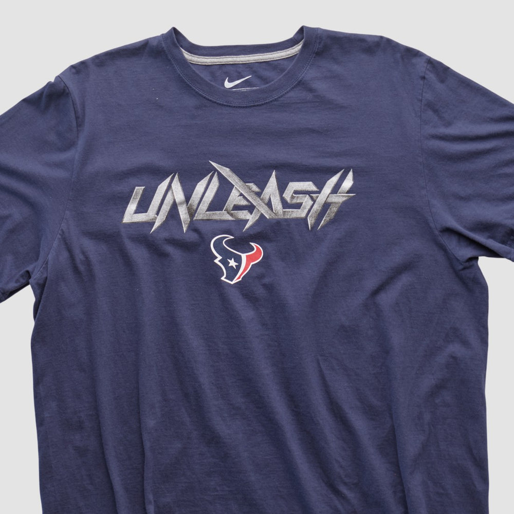 Houston Texans 2010s T-shirt Navy Vintage - Fanatics