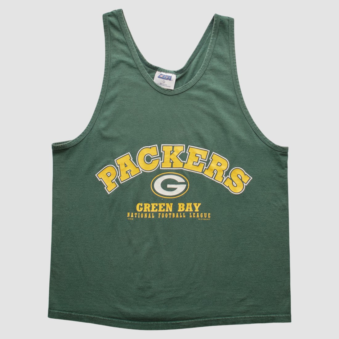 Green Bay Packers CSA 90s Tank Green Vintage - Fanatics
