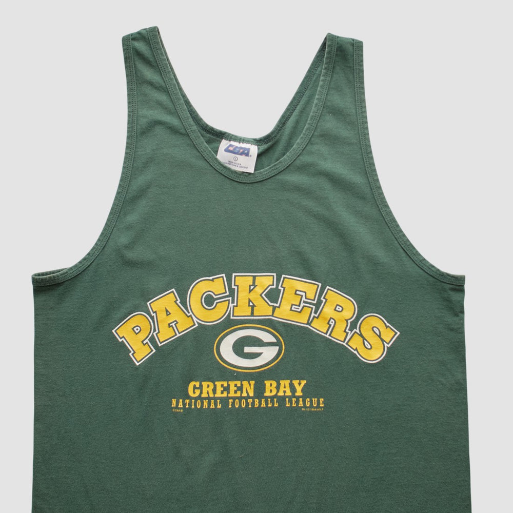 Green Bay Packers CSA 90s Tank Green Vintage - Fanatics