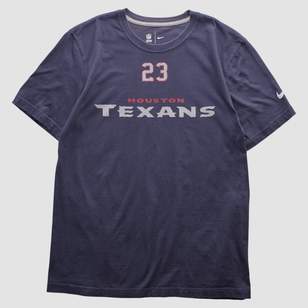 Houston Texans 2010s T-shirt Navy Vintage - Fanatics