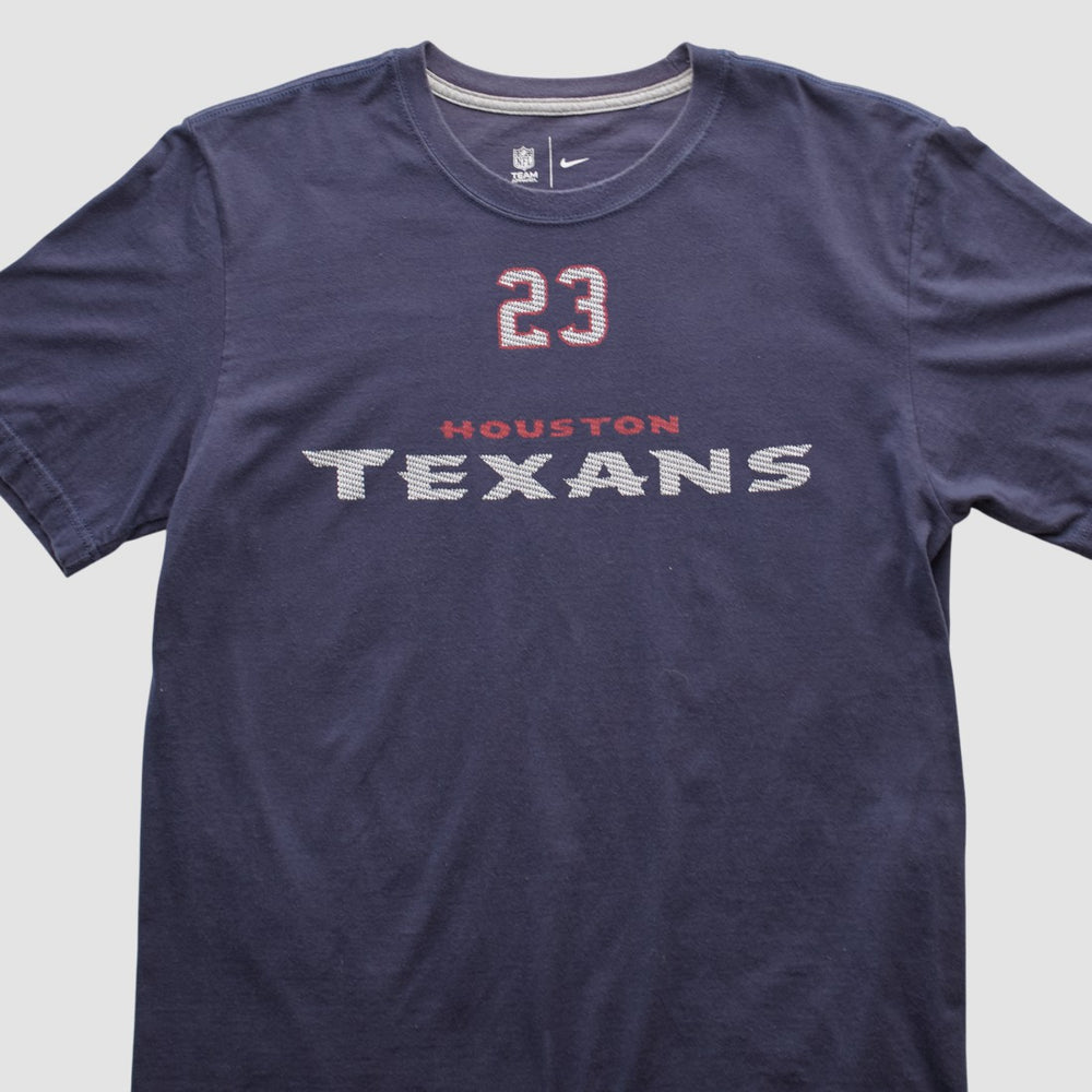 Houston Texans 2010s T-shirt Navy Vintage - Fanatics