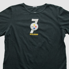 Pittsburgh Steelers 2000s T-shirt Black Vintage - Fanatics