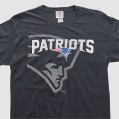 New England Patriots NFL 2010s Long Sleeve T-shirt Black Vintage - Fanatics