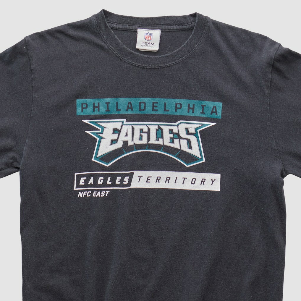 Philadelphia Eagles NFL 2010s Long Sleeve T-shirt Black Vintage - Fanatics