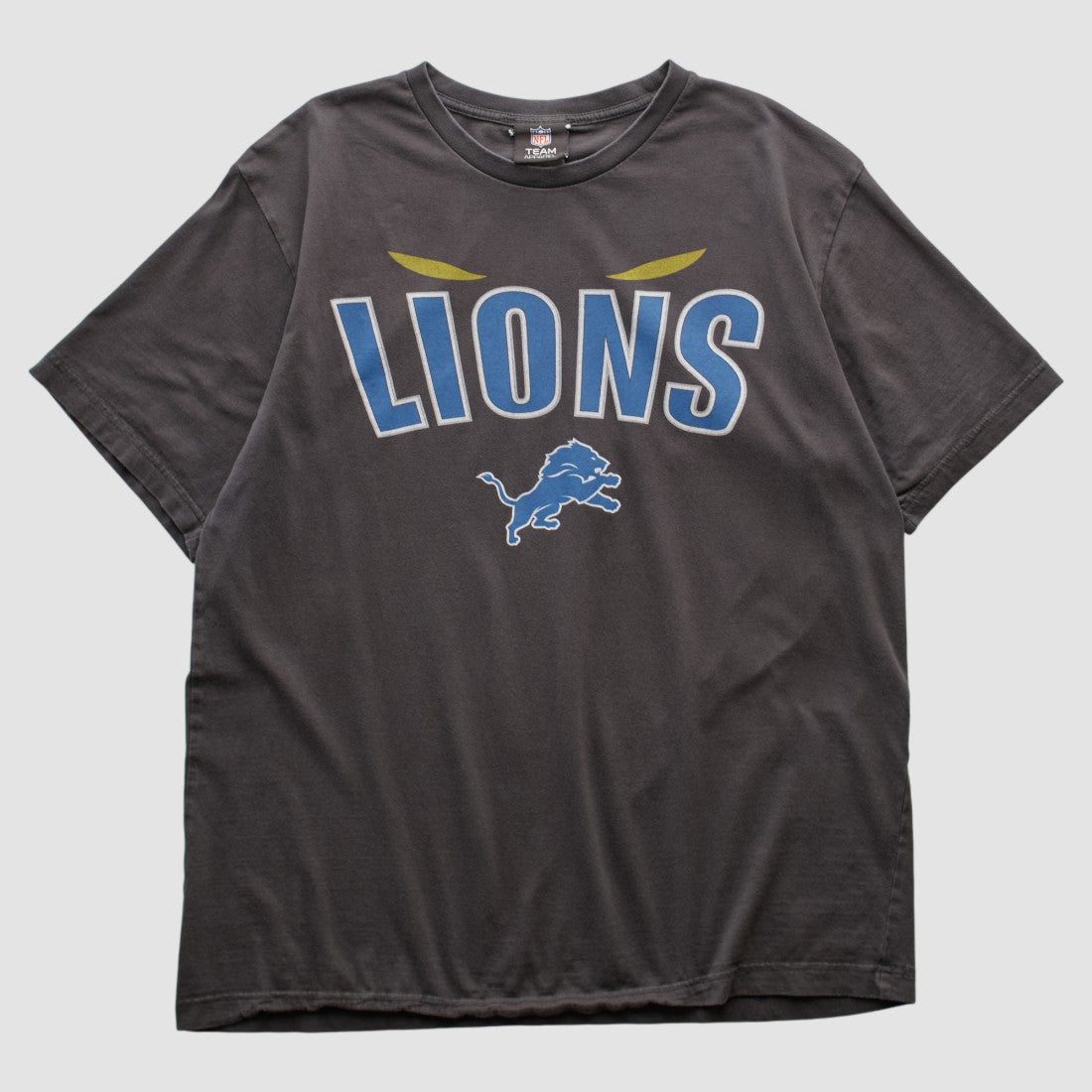 Detroit Lions Team Edition Apparel 2010s T-shirt Charcoal Vintage - Fanatics