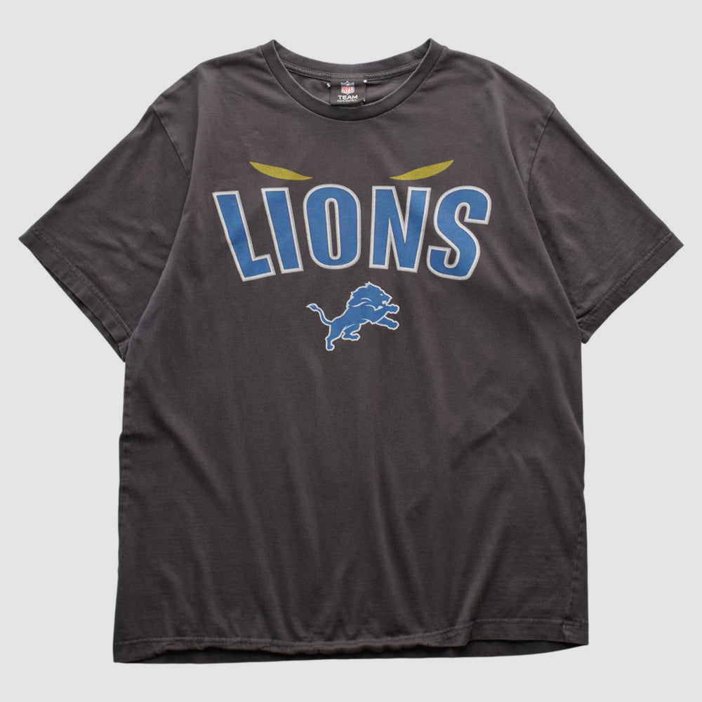 Detroit Lions Team Edition Apparel 2010s T-shirt Charcoal Vintage - Fanatics
