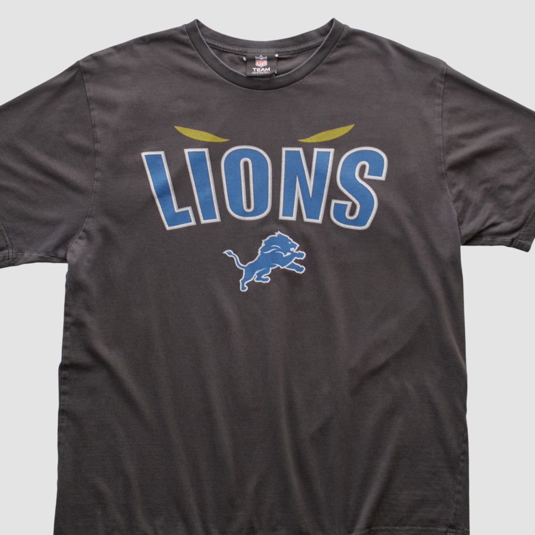 Detroit Lions Team Edition Apparel 2010s T-shirt Charcoal Vintage - Fanatics