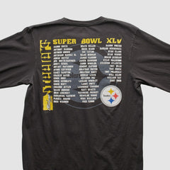 Pittsburgh Steelers NFL 2011 Long Sleeve T-shirt Black Vintage - Fanatics