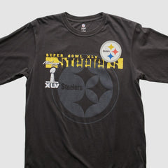 Pittsburgh Steelers NFL 2011 Long Sleeve T-shirt Black Vintage - Fanatics