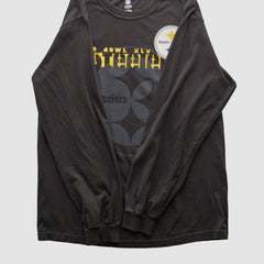 Pittsburgh Steelers NFL 2011 Long Sleeve T-shirt Black Vintage - Fanatics
