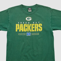 Green Bay Packers NFL 2010s T-shirt Green Vintage - Fanatics