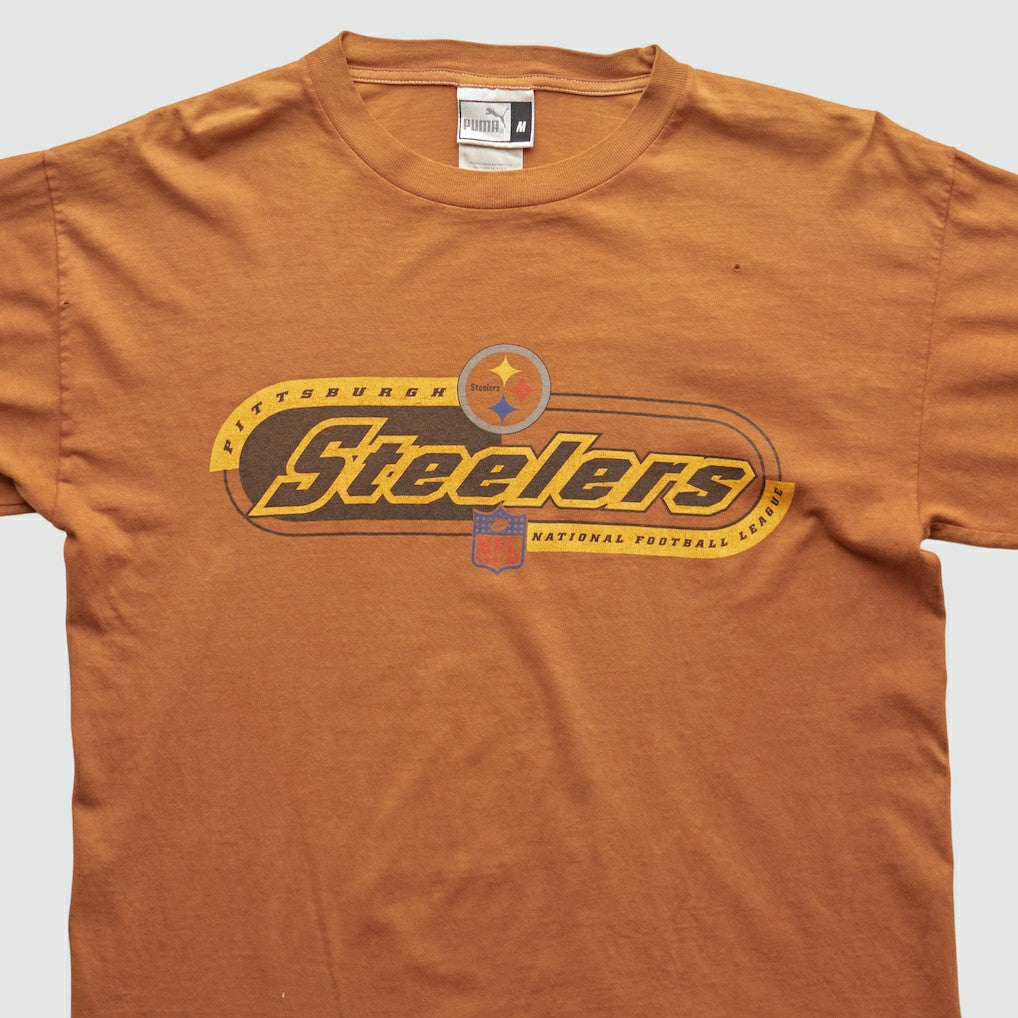 Pittsburgh Steelers 2000s Long Sleeve T-shirt Brown Vintage - Fanatics