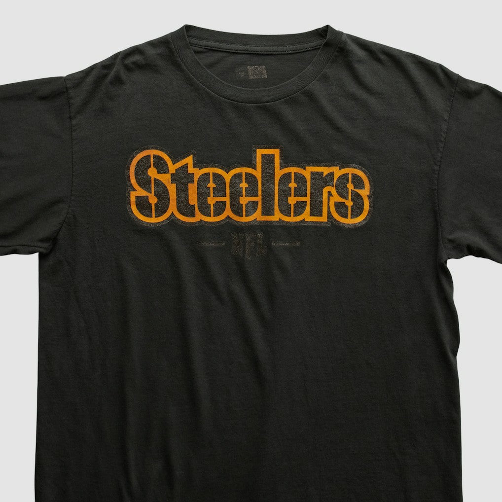 Pittsburgh Steelers NFL 2000s Long Sleeve T-shirt Black Vintage - Fanatics