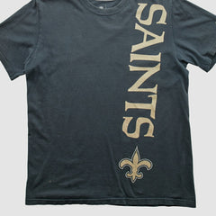 New Orleans Saints NFL 2010s T-shirt Black Vintage - Fanatics