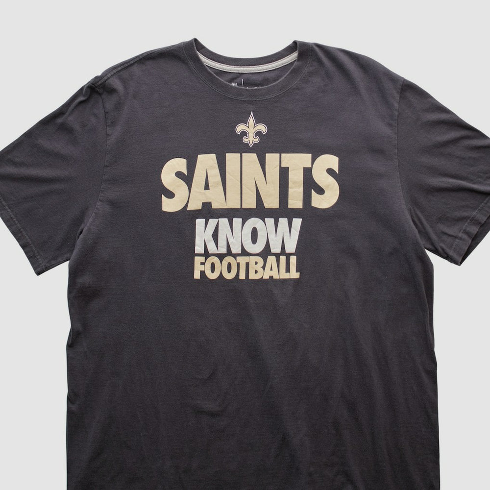 New Orleans Saints 2010s T-shirt Black Vintage - Fanatics