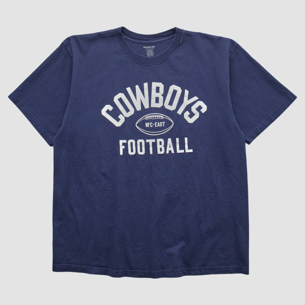 Dallas Cowboys Reebok 2000s T-shirt Navy Vintage - Fanatics