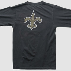 New Orleans Saints Reebok 2000s Long Sleeve T-shirt Black Vintage - Fanatics