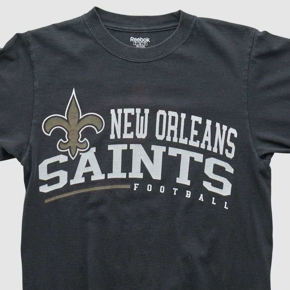 New Orleans Saints Reebok 2000s Long Sleeve T-shirt Black Vintage - Fanatics