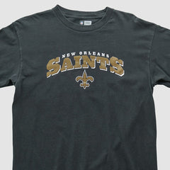 New Orleans Saints NFL 2000s Long Sleeve T-shirt Black Vintage - Fanatics