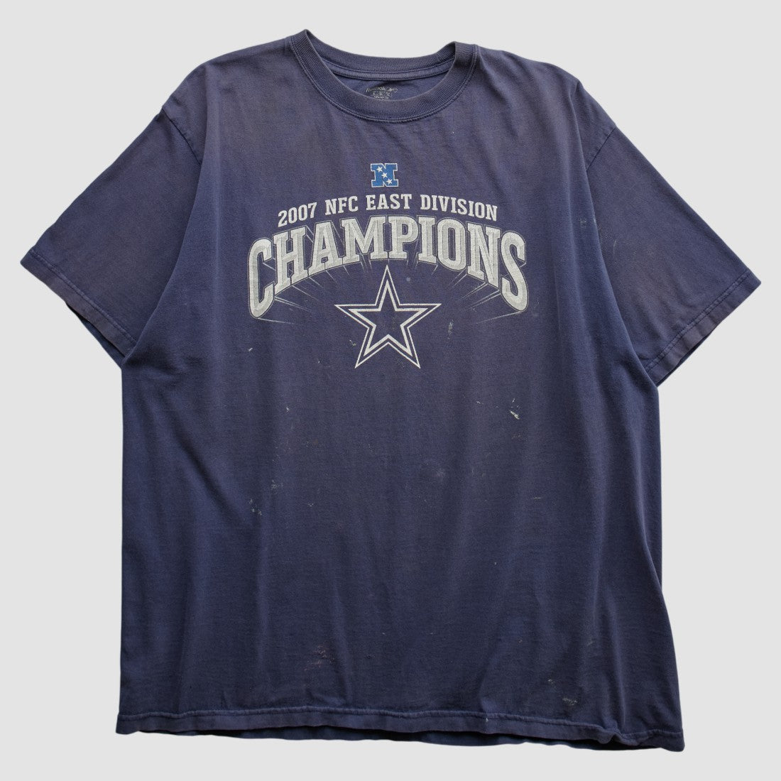 Dallas Cowboys Reebok 2007 T-shirt Navy Vintage - Fanatics