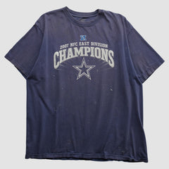 Dallas Cowboys Reebok 2007 T-shirt Navy Vintage - Fanatics