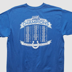 Indianapolis Colts Reebok 2007 T-shirt Blue Vintage - Fanatics