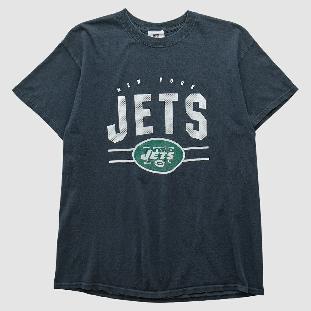 New York Jets NFL 2010s T-shirt Navy Vintage - Fanatics