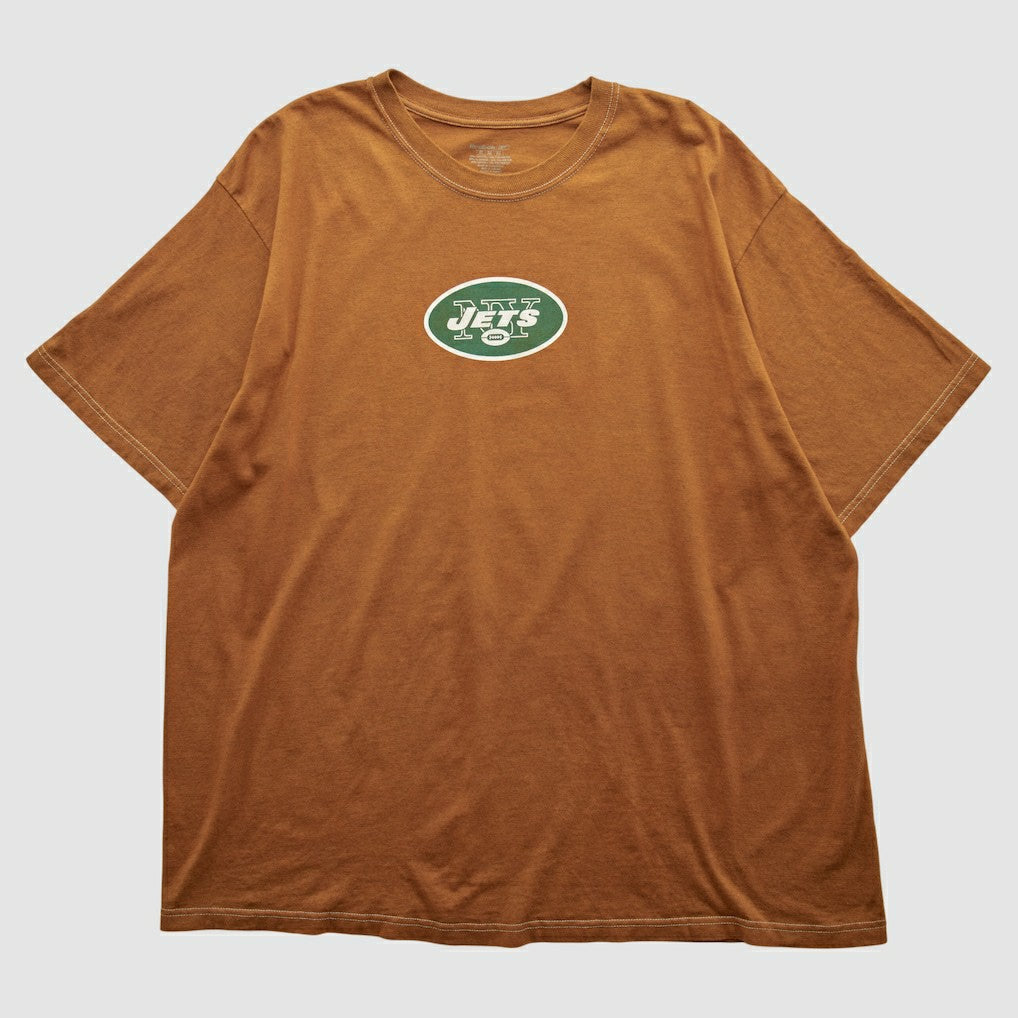 New York Jets Reebok 2000s T-shirt Orange Vintage - Fanatics