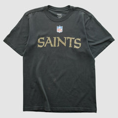New Orleans Saints Reebok 2000s T-shirt Charcoal Vintage - Fanatics