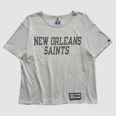 New Orleans Saints Champion 1994 T-shirt Heather Gray Vintage - Fanatics