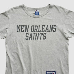 New Orleans Saints Champion 1994 T-shirt Heather Gray Vintage - Fanatics