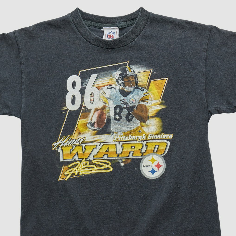 Pittsburgh Steelers NFL 2000s T-shirt Charcoal Vintage - Fanatics