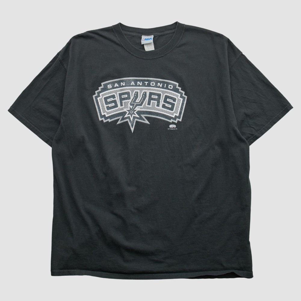 Vintage - San Antonio Spurs NBA 2000s T-shirt - Black Vintage