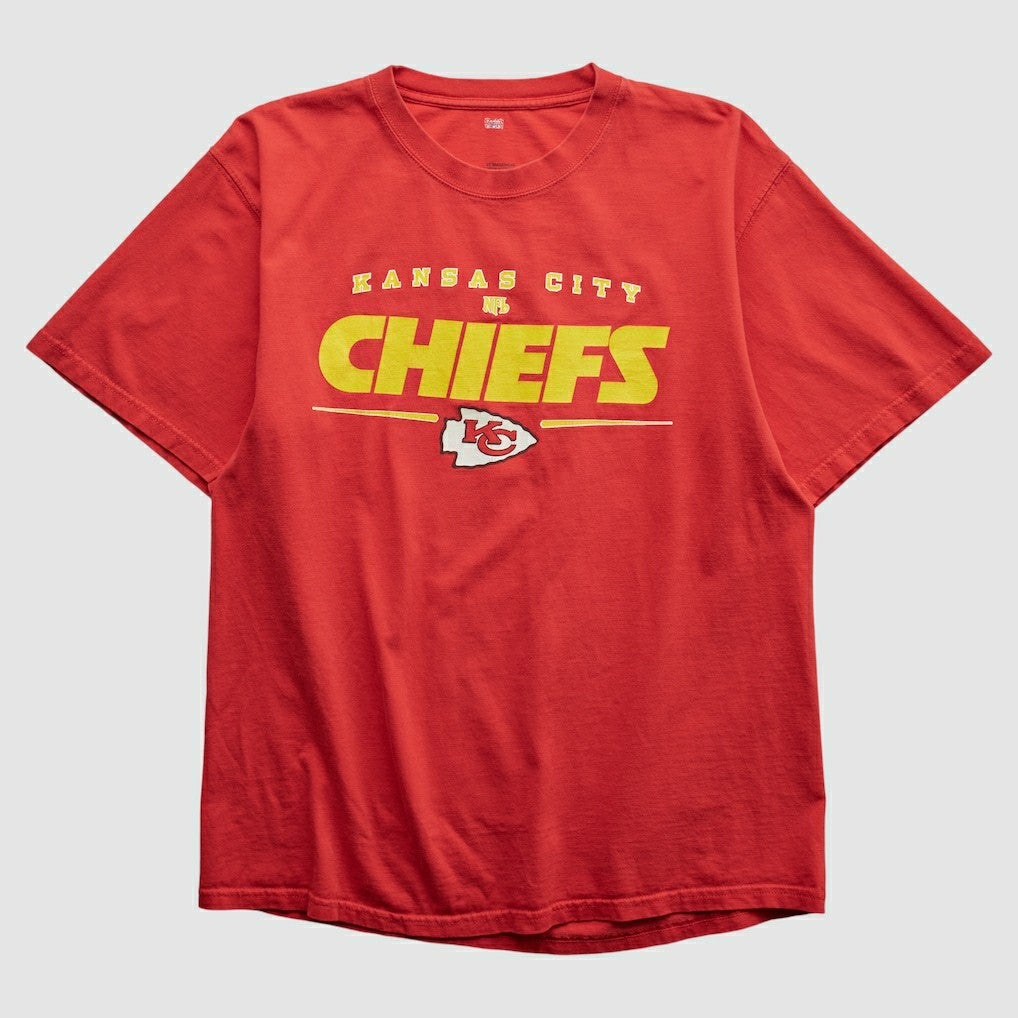 Kansas City Chiefs NFL 2000s T-shirt Red Vintage - Fanatics