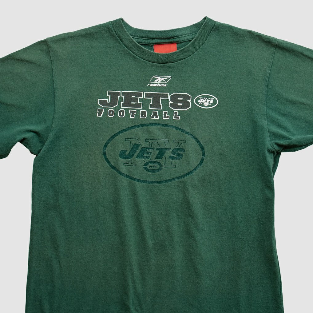 New York Jets Reebok 2000s T-shirt Green Vintage - Fanatics