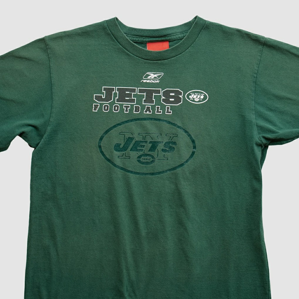 New York Jets Reebok 2000s T-shirt Green Vintage - Fanatics