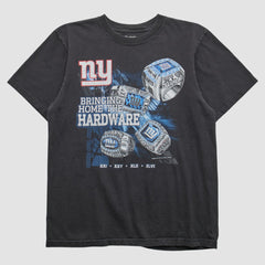 New York Giants Reebok 2011 T-shirt Black Vintage - Fanatics