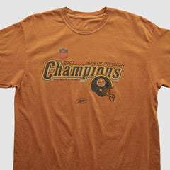 Pittsburgh Steelers Reebok 2007 T-shirt Orange Vintage - Fanatics