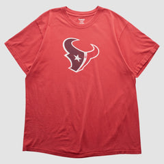 Houston Texans Reebok 2000s T-shirt Red Vintage - Fanatics